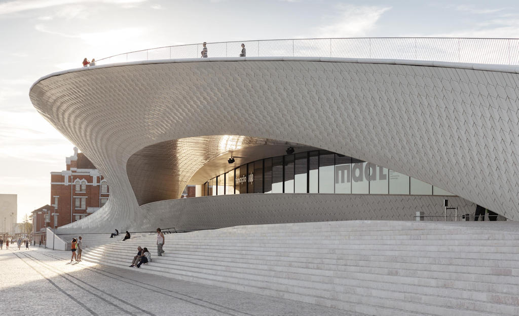 Step into a world where art, architecture, and technology converge at MAAT, Lisbon's captivating Museum of Art, Architecture and Technology.