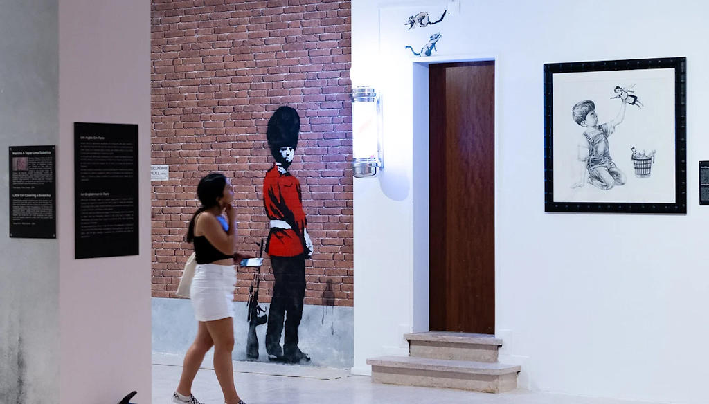 Experience the dynamic and politically charged art of Banksy at the Banksy Museum Lisbon, where thought-provoking exhibits ignite conversations on society and politics.