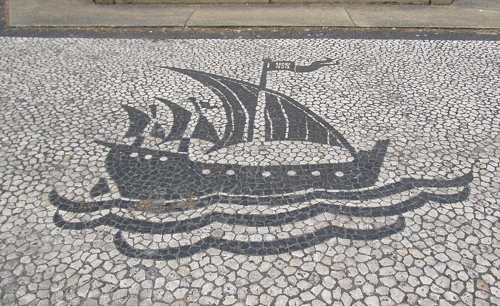 Step into the enchanting world of Portuguese pavement, where art and functionality converge to create stunning mosaic patterns on Lisbon's streets.