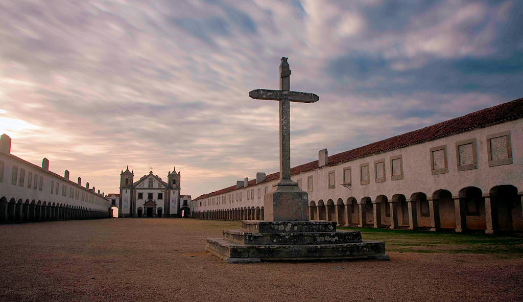 Immerse yourself in the captivating ambiance of the Sanctuary of Our Lady of Cabo Espichel, a remarkable blend of architecture, devotion, and breathtaking landscapes.