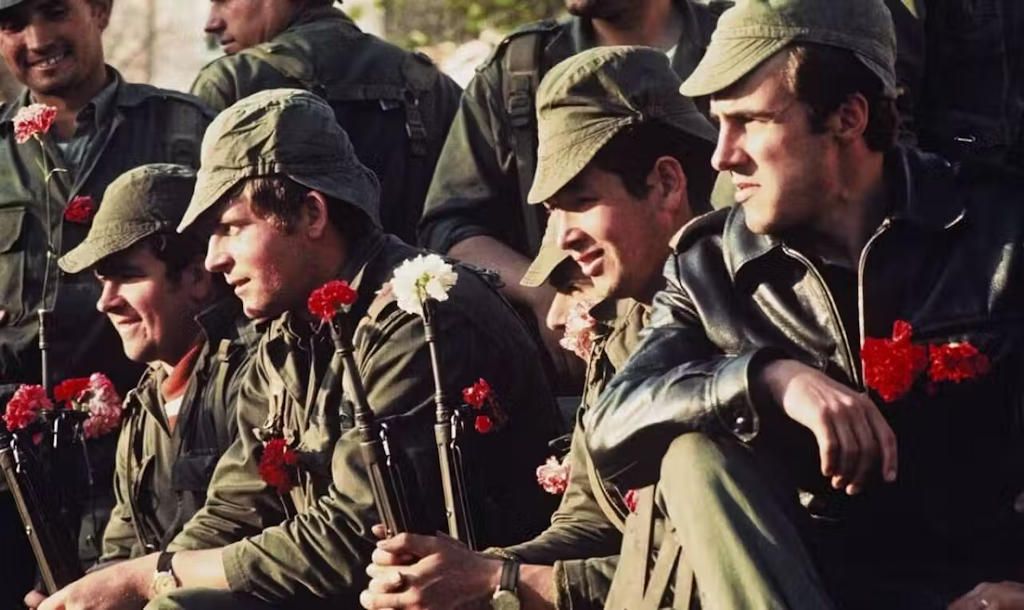 The Carnation Revolution: Lisbon's peaceful triumph, marking the fall of authoritarian rule and the birth of Portuguese democracy.