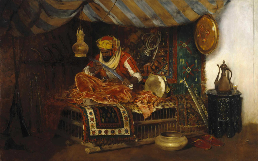 The Moorish Warrior, a painting by William Merritt Chase
