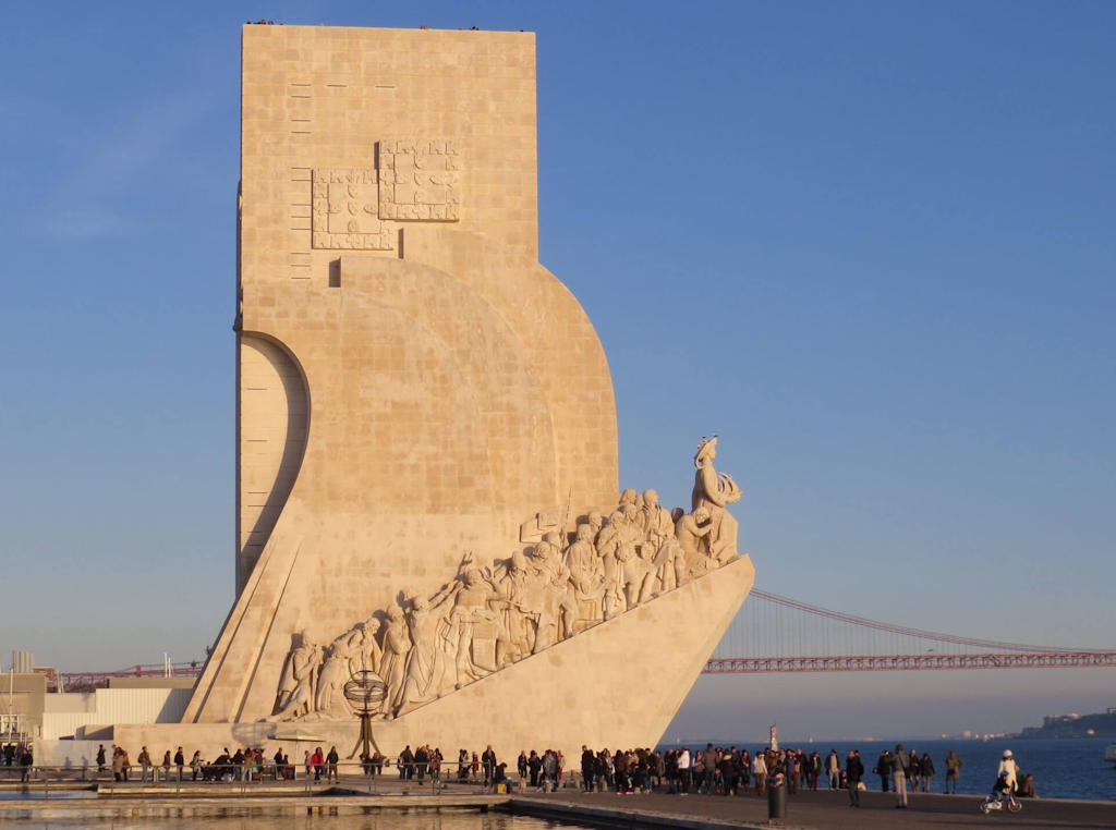 A monumental tribute to Portugal's maritime heritage, the Discoveries Monument in Lisbon stands tall, symbolizing the courageous spirit of exploration and celebrating historic achievements.