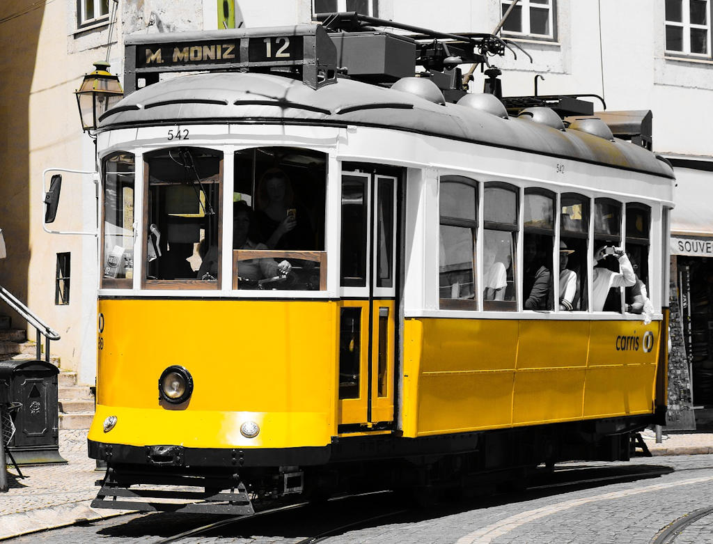 Step aboard Tram 12 in Lisbon and embark on a nostalgic journey through time, traversing vibrant neighborhoods and iconic landmarks, while experiencing the authentic charm of the city.