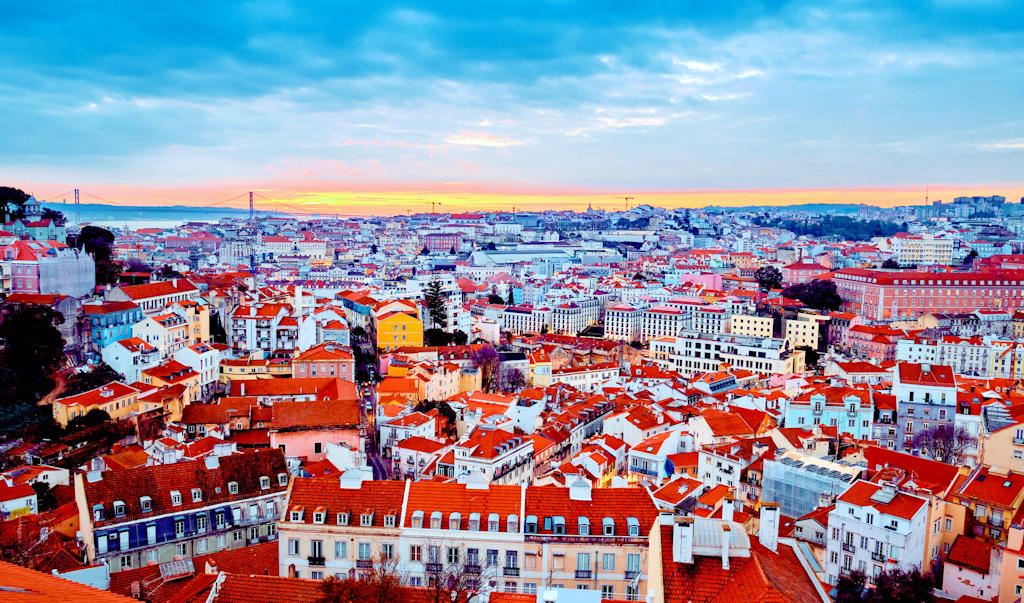Experience the awe-inspiring panoramic vistas of Lisbon from Miradouro da Graça, an enchanting viewpoint that captivates with its charm and breathtaking views.