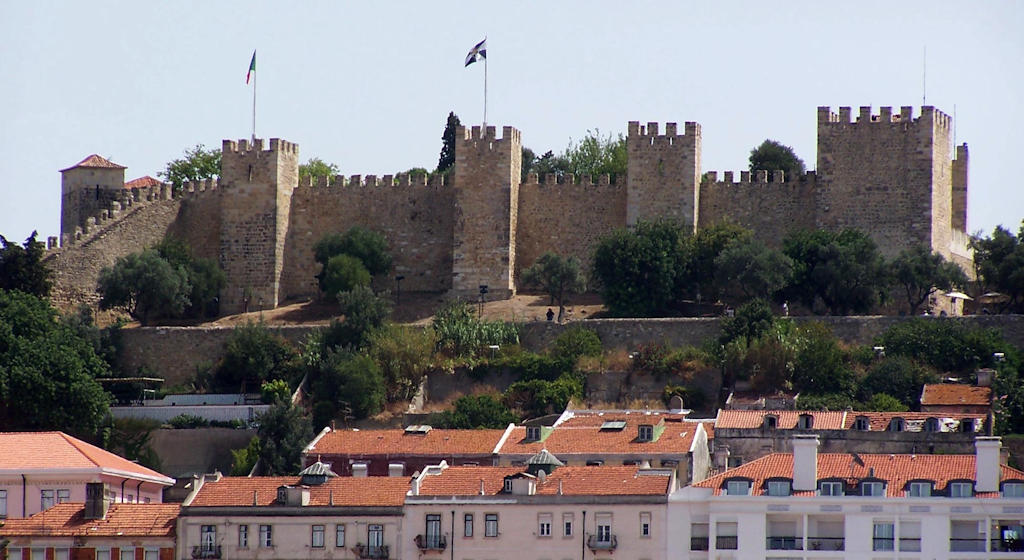 São Jorge Castle, perched atop Lisbon's highest hill, is a captivating fortress that offers panoramic views, rich history, and immersive attractions, inviting visitors to step into the past and soak in the beauty of the city.