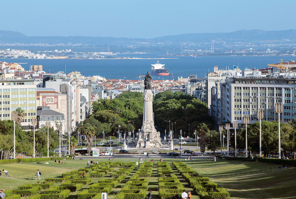 Escape to Miradouro Parque Eduardo VII in Lisbon, a tranquil haven offering breathtaking views and a serene ambiance amidst the bustling cityscape.