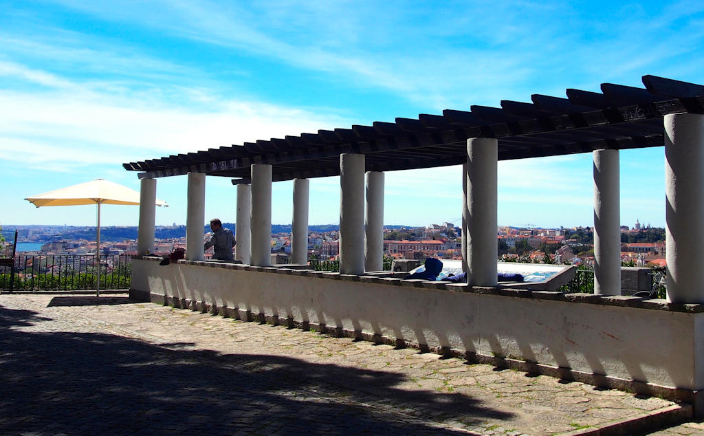 Miradouro do Monte Agudo in Lisbon offers breathtaking views, tranquil surroundings, and a glimpse into the charm of Graça neighborhood, creating a captivating escape in the heart of the city.